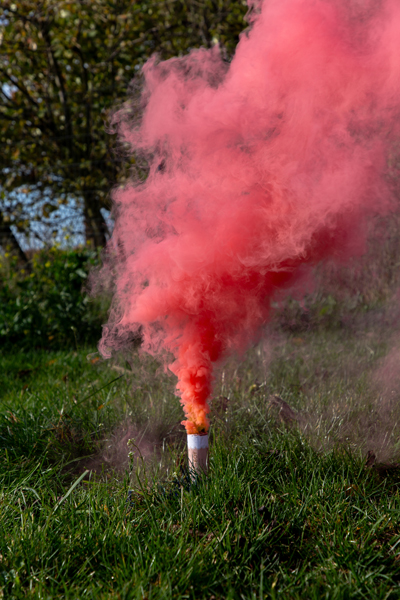 The smoke girl