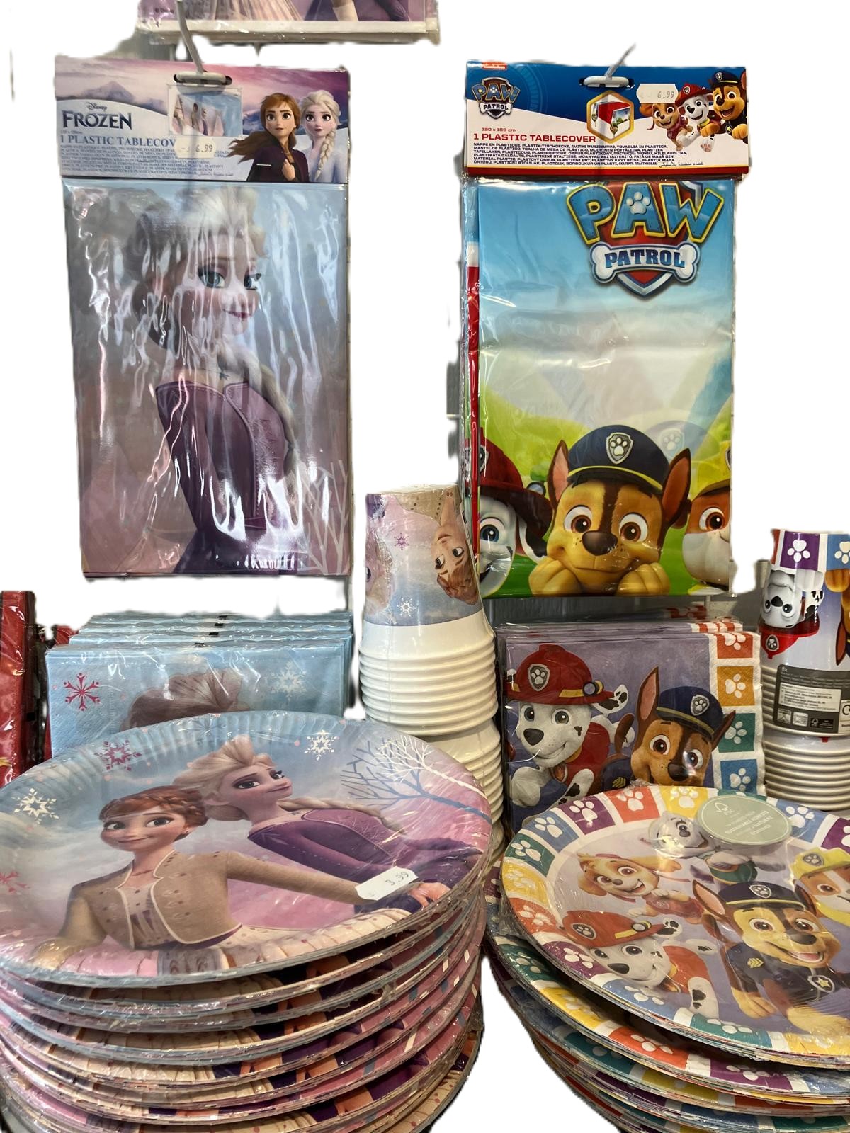 Accessoires de tables enfants