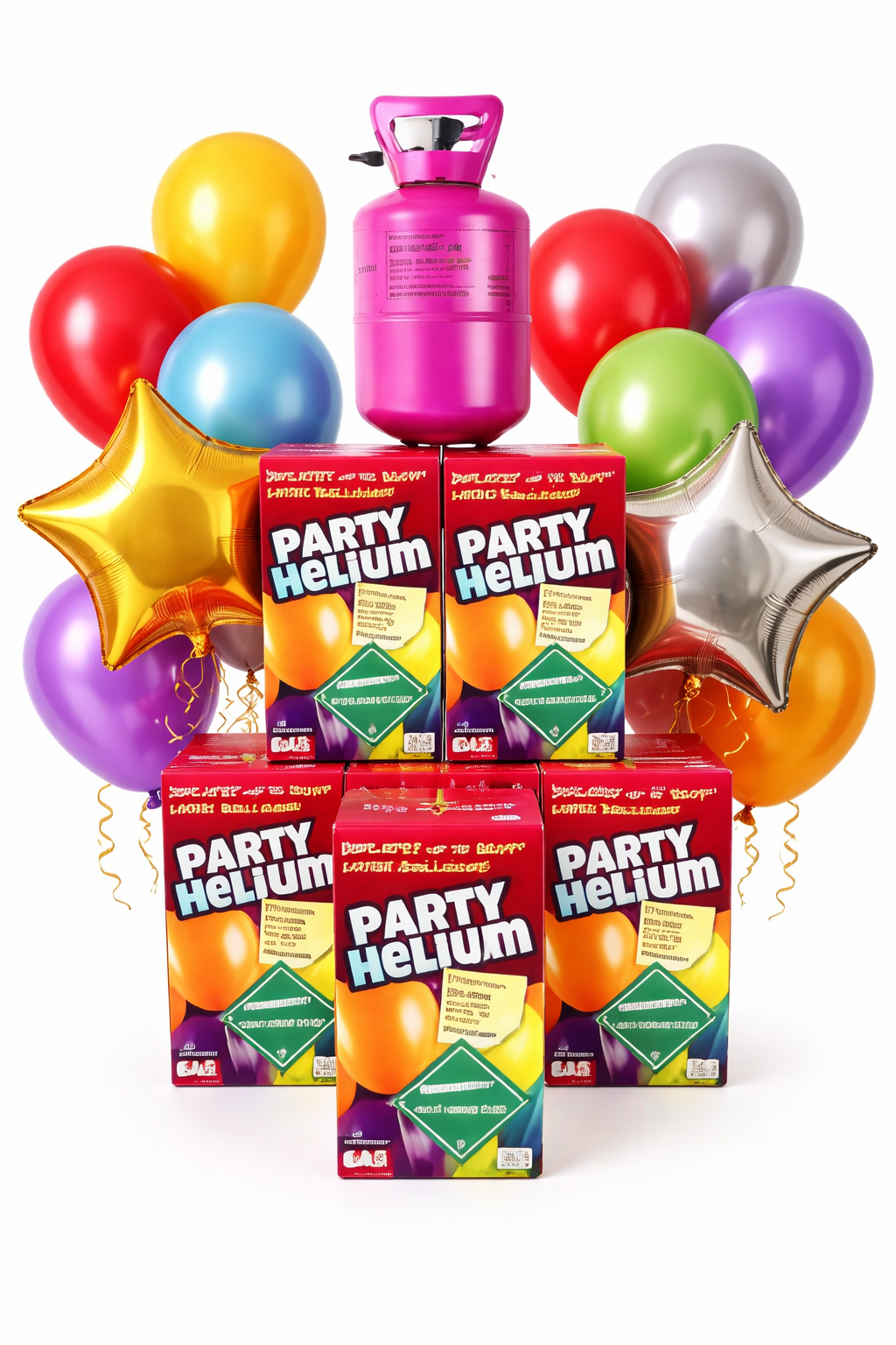 Hélium 30 ballons.
