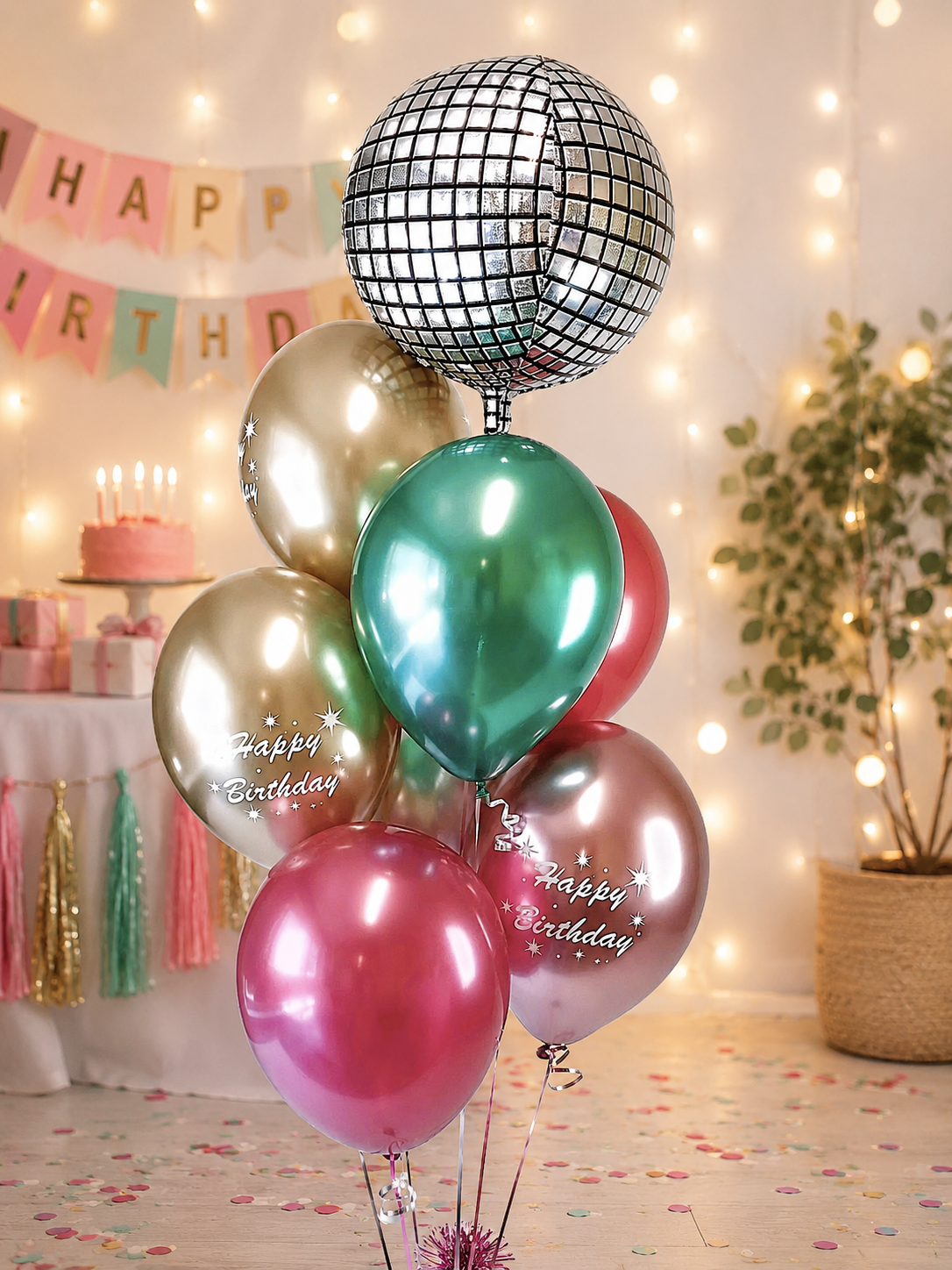 Le bouquet disco.
