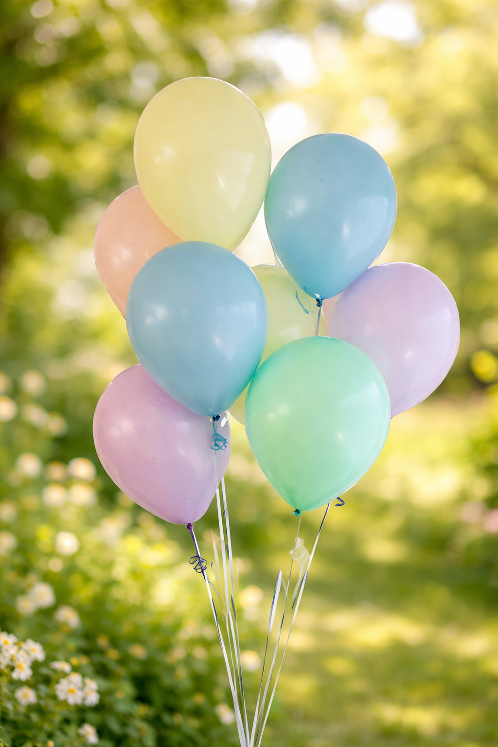 Couleurs pastel.